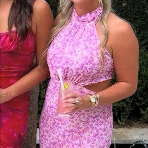 Pink floral ASTR the label free size medium!